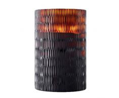 Onno Rhombus Duftkerze, Glas, braun, XL