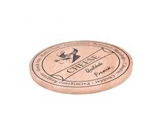 bambum B2879 lasiago-rotating Käse Servierbrett, braun