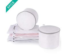 I&HE Wäschebeutel-Set, Netzgewebe, 6-teilig Large BH Wäschesack