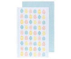 Now Designs Tt2 Easter Eggs Küchentuch, Ostereier
