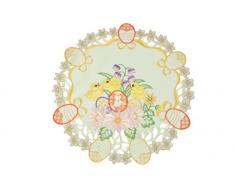 Bellanda 2861-30 Rund Tischdecken Polyester, 30 x 30 x 0,50 cm, Beige