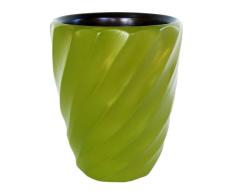 Enrico 3140 ms4080 Mango Holz Spirale Küchenutensilien Vase, Avocado