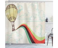 ambesonne Polyester-Home Decor Kollektion-Badezimmer Dusche Vorhang, Textil, Multi 3, 69W x 70L