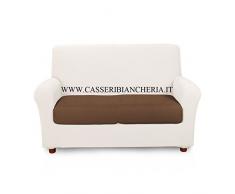 Kissenbezug Einzelbett Caleffi Melange Farbe Moka – (Sitzfläche von 55 cm bis 65 cm)