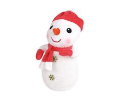 Weihnachtsschmuck sitzend Father Christmas Santa Claus Schneemann Figur Plüsch Spielzeug Puppe Weihnachten Party Baum Aufhängen Decor Home Innen Tisch Kamin Kantenhocker Figur Ornament Dekoration Geschenke Santa Claus, Standing