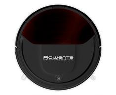 Rowenta RR6943 Smart Force Essential Saugroboter Roboter-Staubsauger (hohe Saugleistung auf allen Böden, Laufzeit: bis zu 150 Minuten, inklusive Fernbedienung, Ladestation und Magnetstreifen) schwarz