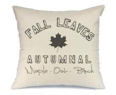 AENEY Kissenbezug, 45,7 x 45,7 cm, für Couch/Bett, Sofa, Herbstdekoration, Dekoration, Dekokissen