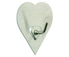 BRINOX Kleiderbügel mit Herz Poker und Motiv, Siehe Beschreibung, grau, 5.2 x 4.4 x 2.1 cm