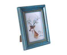 GuDez Bilderrahmen aus Plexiglas, leicht, organisches Glas, für Schreibtisch und Wandmontage Six