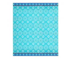 Cotton Craft Strandtuch, Velours, Übergroß, Dobby, 147,3 x 177,2 cm, sehr saugfähig, 450 g pro Quadratmeter, 100% Reine Baumwolle Summer Trellis - 58x68 Inches Summer Trellis