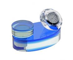 ZYHW Kristalluhr Armaturenbrett Dekoration Zubehör Auto Ornament Spielzeug Home Office Schreibtisch Dekor blau