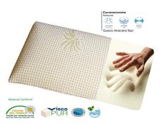 Stones Basic Kopfkissen, Memory Foam, Weiß, 70 x 40 x 11 cm