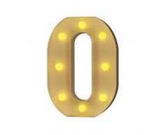 YOUZONE LED Festzelt, Buchstabenbeleuchtung mit LED-Lichtern, Alphabet, beleuchtet Schild, Dekoration Buchstaben A-Z, Symbol & für Hochzeit, Geburtstag, Party, batteriebetrieben, Weihnachts-Lampe, Nachtlicht, Heim-Bar Dekoration (A) K