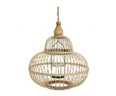 Dcasa Kerzenleuchter und Kerzenhalter, Bambus, für Erwachsene, Mehrfarbig, Einheitsgröße