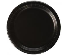 Creative Converting Speiseteller 7 Black velvet