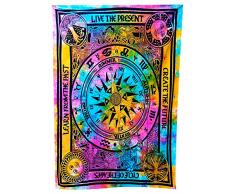 Erstellen, die Zukunft Kunst von Mandala Twin Größe Tapisserie Tapisserie Hippie indischen Mandala Wandbehang Tagesdecke