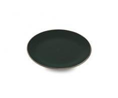 Villa D‘Este Home Tivoli 2191826 Set aus 6 Kora Dessertteller, Schwarz