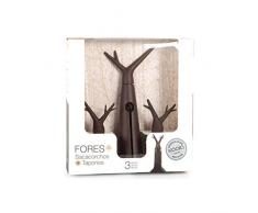 Koala Korkenzieher Set, braun, 20 x 9.5 x 21 cm, 3 Stück