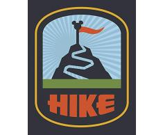 Disney Wandbild von Komar | Mickey Mouse Hike | Kinderzimmer, Babyzimmer, Dekoration, Kunstdruck | Größe 40x50cm (Breite x Höhe) | ohne Rahmen | WB038-40x50