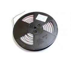 Teucer FLTV-4WW3K Constant Voltage Flex Linear Top View LED Strip, einfarbig - warmweiß - 3000K, 5 Meter, 15W/m, 24V, IP65, Cri90+