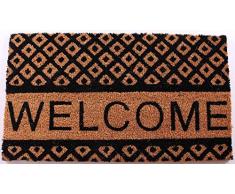 La Finesse Fußmatte aus Kokosfaser und PVC, One Size