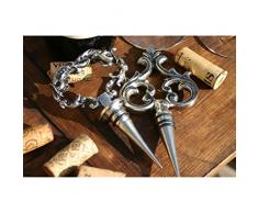 ELK Lighting STOP016 Weinflaschenverschluss, edelstahl, zinnfarben