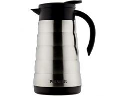 Pioneer Flasks SVC-800S Isolierkanne, 18/10 Edelstahl, Stahl/Schwarz