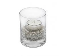 Biedermann Kristall Glitzer Teelicht Tumbler Kerzenhalter
