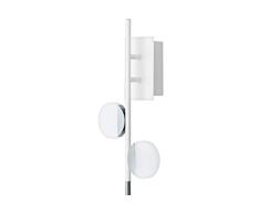 EGLO OLINDRA Wandleuchte, Stahl, 4,4 W, weiss, chrom