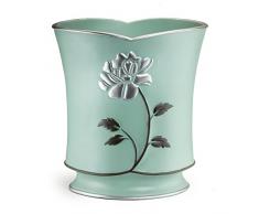 Home Avanti Collection Abfallkorb, Aqua, 10 by 10 by 11