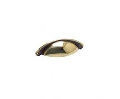 Berenson Andante 64 mm Mitte zu Mitte Cup Schrank Pull, Messing antik