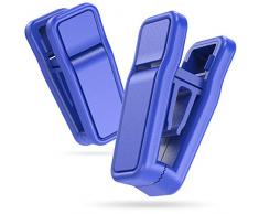 MEQI Fingerklammern für schmale Kleiderbügel, Kunststoff, 60 Stück, Hot Pink, Plastik, 20 Blue, 20