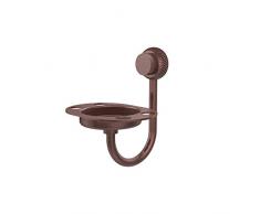 Allied Brass 426T-CA Venus Collection Zahnputzbecher und Zahnbürstenhalter mit gedrehten Akzenten, antikes Kupfer