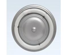 103/22/S/PL – Deckenleuchte, versilbert, rund, elektrisch, ohne Schlauch – 22 W