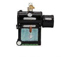 Old World Christmas Smoker BBQ Dekor, Mehrfarbig, 1.5 x 3.5