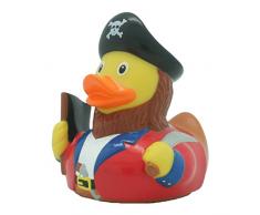 Badeente Pirat mit Flagge