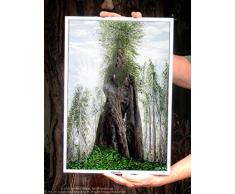 Humboldt Brands Humboldt Marken – Print, Korkenzieher Baum