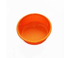 x-haibei Flexible 12,7 cm Mini Rund Kuchen Form Pfanne Bakeware Tablett Silikonform Patry Maker