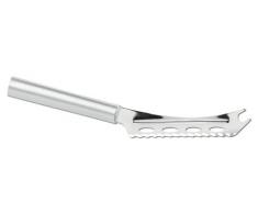 Rada Besteck Käsemesser - Edelstahl Wellenschliff Made in USA schwarzer griff