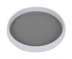 Home-X Lazy Susan Organizer, rutschfeste Plattenspieler und Organizer Tablett für Küche, Speisekammer, Arbeitsfläche oder Esstisch