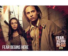 Fear The Walking Dead - Fear Starts Here - Filmposter Kino Movie Gruselserie - Größe 91,5x61 cm