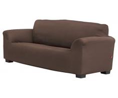 Belmarti Toronto elastischer Sofabezug aus Polycotton 110x70x1.50 cm braun