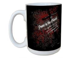 Tree-Free Greetings lm44315 Power Biker: Matthew 26: 28 Keramik Becher mit Henkel/, 15-Ounce