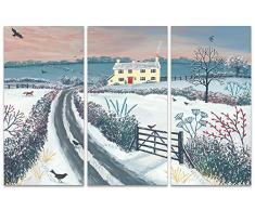 Jo Grundy Leinwanddruck, Holz, Mehrfarbig, 100 x 150 cm