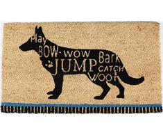 La Finesse Fußmatte aus Kokosfaser und PVC, One Size