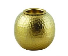 Eleganz Soft Gold Teelichthalter, 8,9 cm
