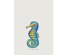 Betsy Drake GT089 Rays Sea Horse Gästetuch