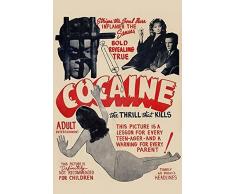 Filmposter für den Film, auch bekannt unter dem Titel The Pace That Kills or Cocaine Fiends, 45,7 x 61 cm