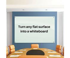 Ashley & London Whiteboard-Tapete, trocken abwischbar, 90 x 200 cm Business Products Wandtafel für Büro- und Konferenzräume oder Kinderzimmer, zum Aufkleben