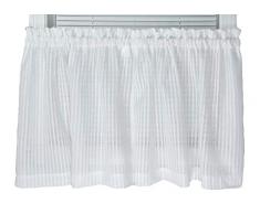 Bay Breeze Semi Sheer Streifen Kontingent Vorhang 182,9 cm W x 61 cm L